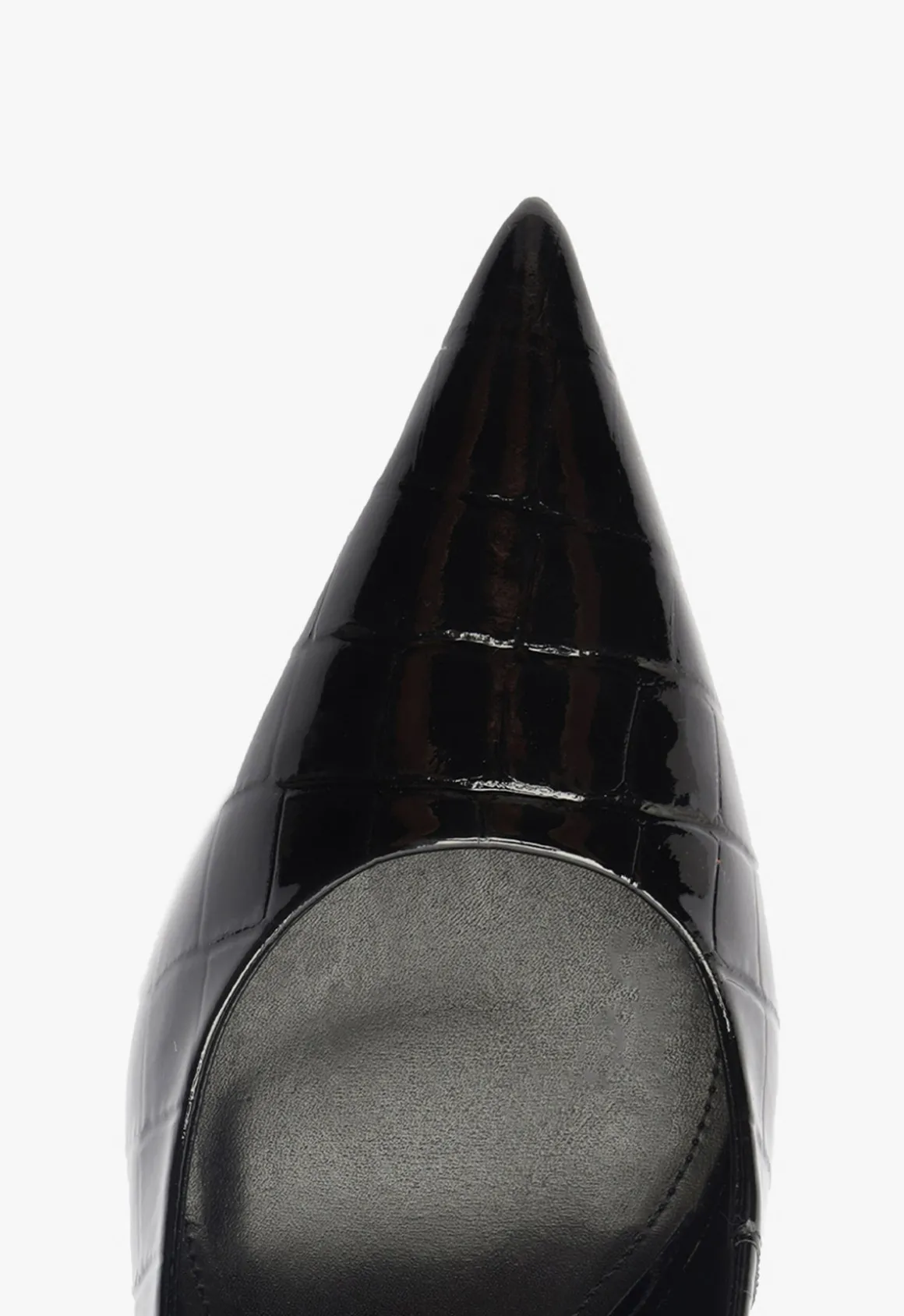 Paola High Stiletto Black Pump