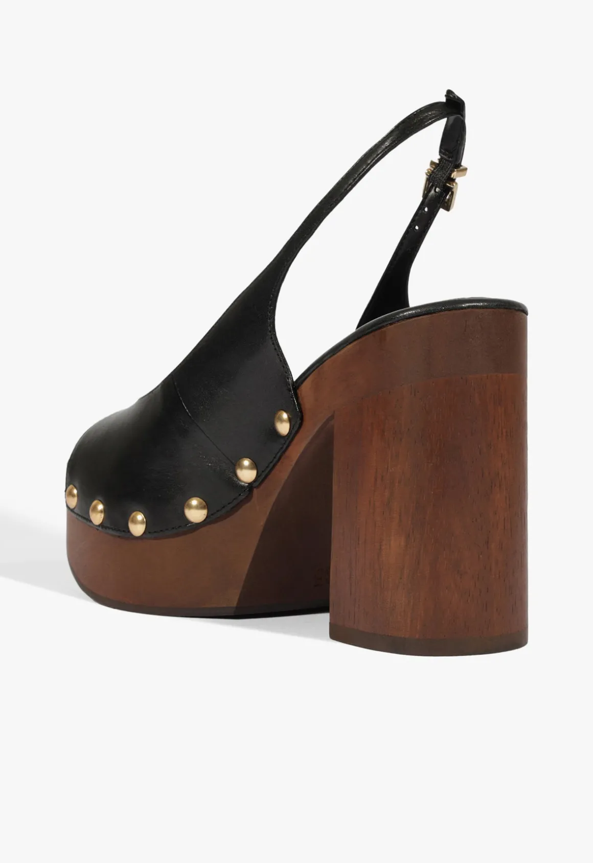 Rose Sling Leather Sandal