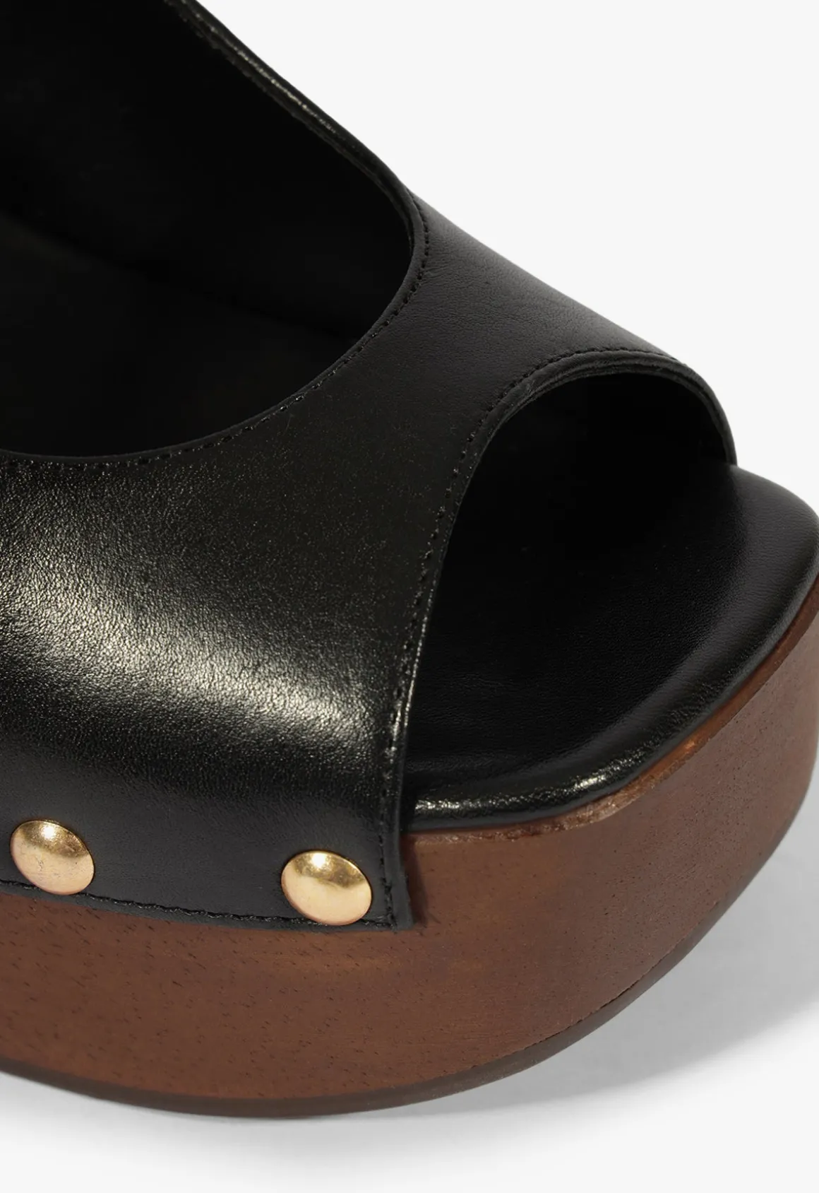 Rose Sling Leather Sandal