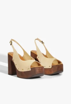 Rose Sling Platform Sandal