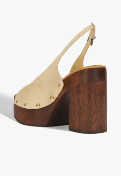 Rose Sling Platform Sandal