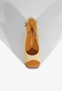 Rose Sling Platform Sandal