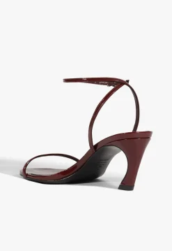 Siena Curve Mid Patent Sandal
