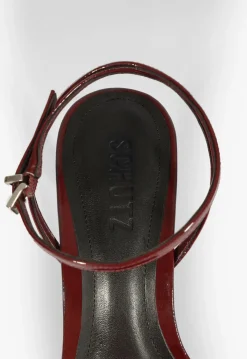 Siena Curve Mid Patent Sandal
